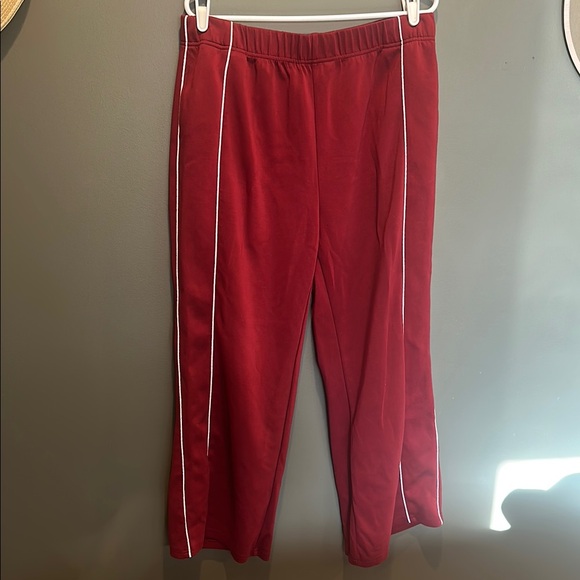 Red Pants with White Piping - XL - Picture 1 of 1